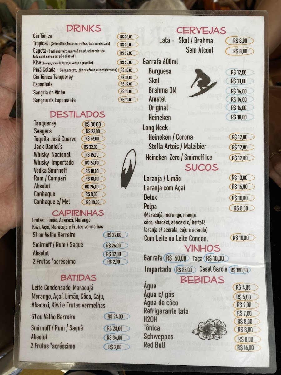 Menu Quiosque Terral-2