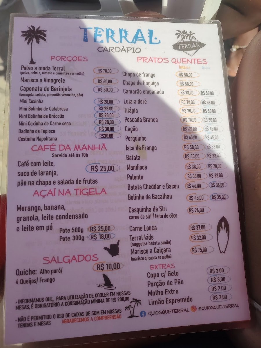 Menu Quiosque Terral-7